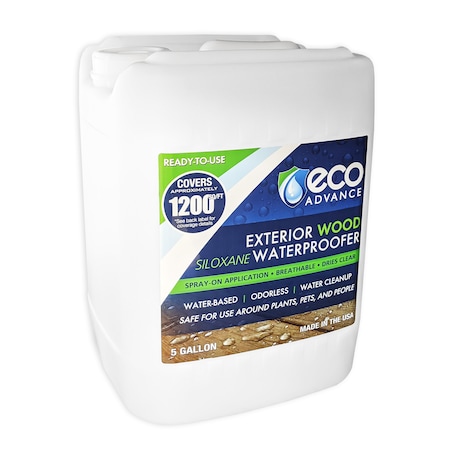 Eco Advance Exterior Wood Waterproofer, 5 Gallon EAWOD640PD